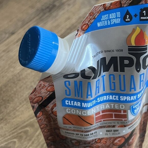 Olympic SmartGuard Clear Multi-Surface Spray Sealer Concentrated 15oz Add Water - Picture 10 of 11